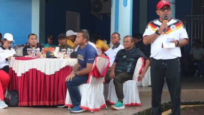 Wujud Sinergi Nyata, Dandenpom Lanal Bintan Hadiri Peringatan May Day 2026 di Tanjungpinang