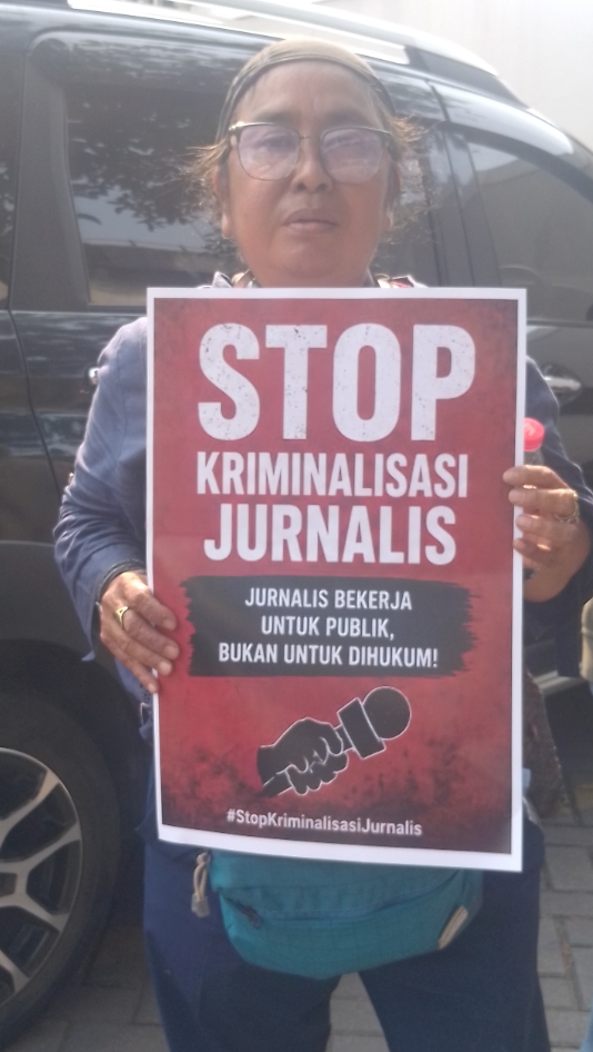 Pimpinan Redaksi Kabarindorayanews.com mencekam adanya Kekerasan Terhadap Jurnalis salam satu pena